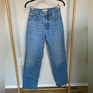 Madewell The Curvy 90’s Straight Jean